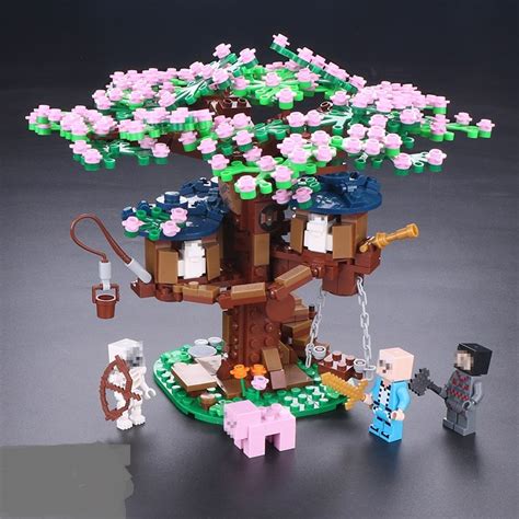 Tree house Minecraft Minifigures Lego Compatible Toy