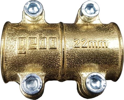 Gebo Copper Pipe 22mm Leak Repair Clamps Antileak Fittings Water Hole Leak Fix • Price