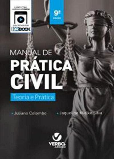 Manual De Pr Tica Civil Edi O Verbo Jur Dico Livros De