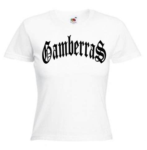 CAMISETA GAMBERRAS CLASICA BLANCA Potencial Hardcore