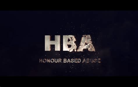 Honour Based Abuse Signhealth