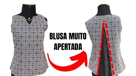 Como Alargar Blusa Muito Apertada F Cil Para Iniciantes Na Costura