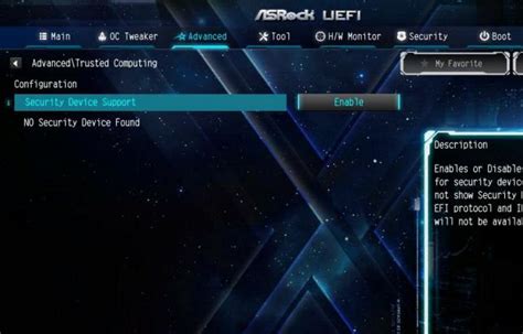 Security Device Support Bios Asus •
