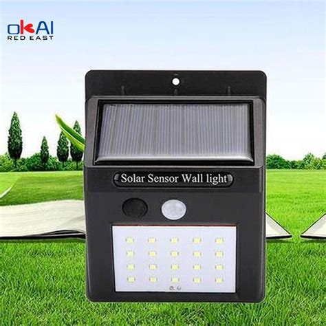 30 100 Led Solar Light Outdoor Solar Lamp Pir Moti Grandado