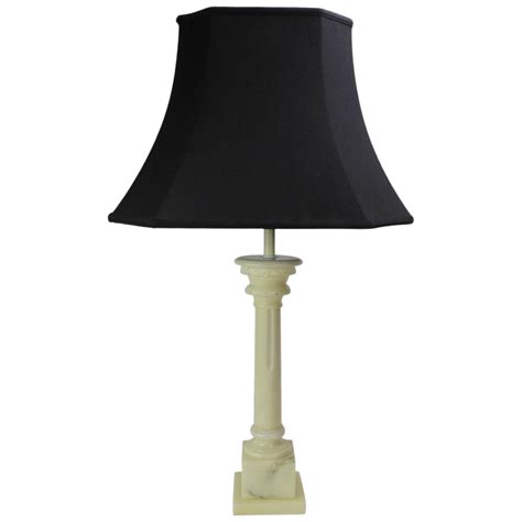 Classical Marble Column Table Lamp Chairish