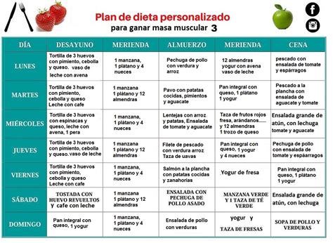 Guia De Alimentacion Para Aumentar Masa Muscular Blog Fitness Online