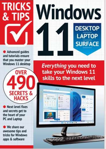 小众杂志Windows 11 Tricks and Tips 10Ed 2024PDF版 英语外刊社