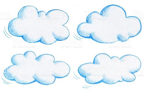 Drawing Clouds With Pencil | Free download on ClipArtMag