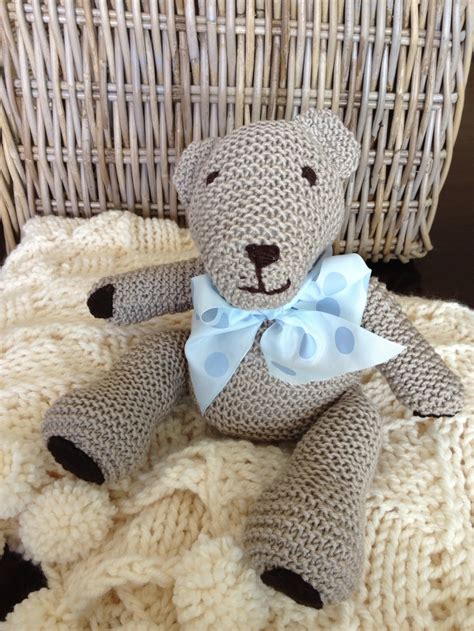 Knitted Teddy Bear Debbie Bliss Tejidos