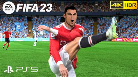 Fifa 23 Ronaldo Late Winner Goal Celebration Ps5™ 4k 60fps Youtube