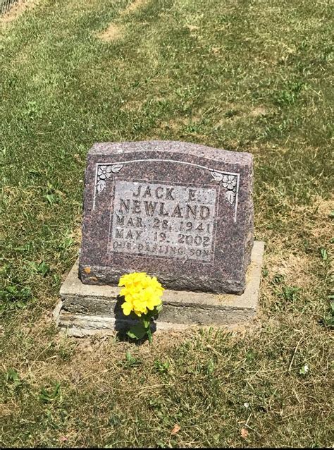 Jack Edward Newland Find A Grave Memorial