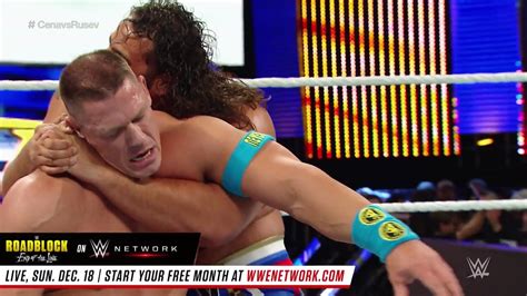 FULL MATCH John Cena Vs Rusev United States Championship Match