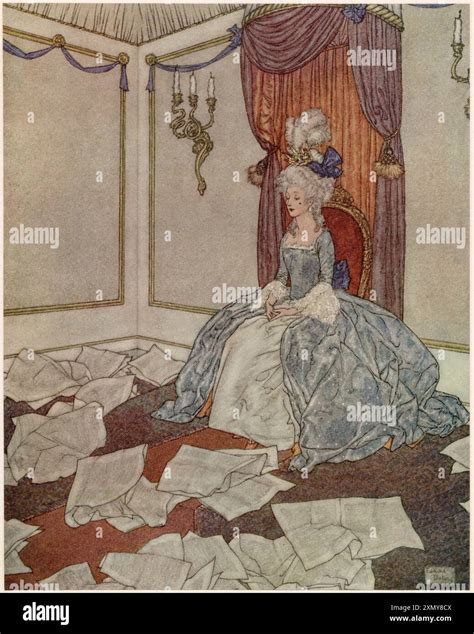 The Snow Queen Edmund Dulac Stock Photo Alamy