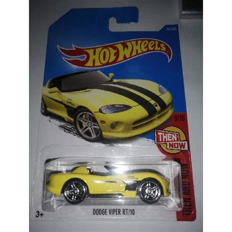Hot Wheels Dodge Viper RT 10 Yellow Shopee Malaysia