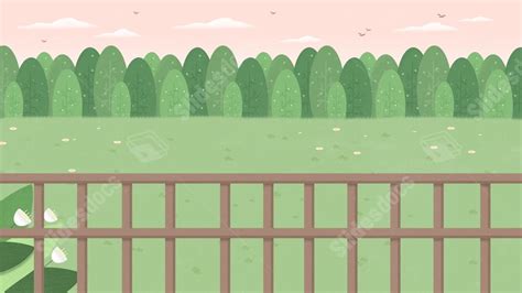 Green Grass Grassland Cartoon Powerpoint Background For Free Download ...