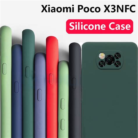 Xiaomi Mi Poco X Pro Nfc Pocophone X Nfc Liquid Silicone Phone Case