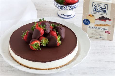 Ricetta Cheesecake Senza Cottura Al Mascarpone Cioccolato E Fragole