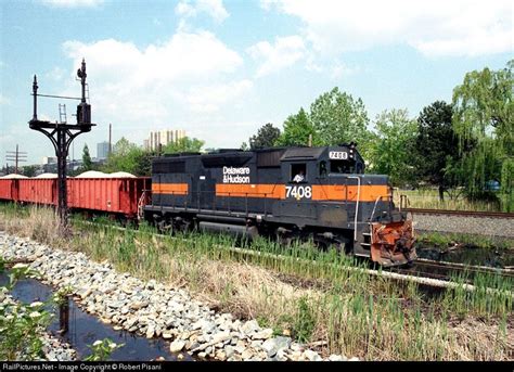 Dh 7408 Delaware And Hudson Emd Gp39 2 At North Bergen New Jersey By