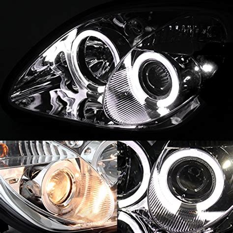 For Mercedes Benz R Slk Class Chrome Clear Piece Halo