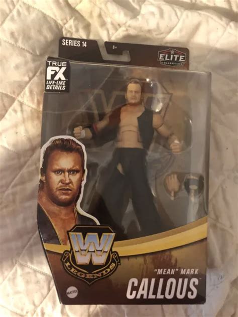 Mattel Wwe Elite Legends Series 14 Mean Mark Callous Action Figure £28