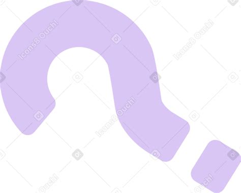 Lilac Question Illustration In Png Svg