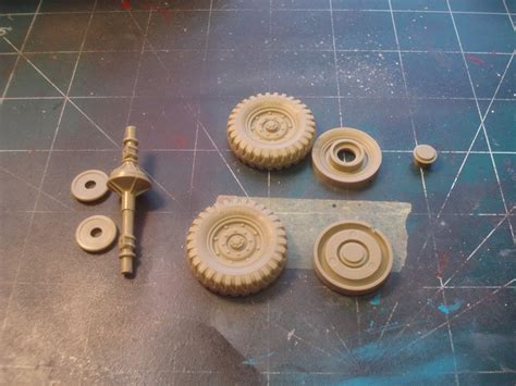 British Pdr Field Gun And Quad Gun Tractor Tamiya