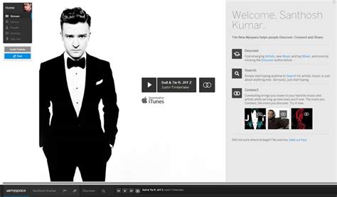 Myspace Fully Redesigned With A New Innovative User Interface Digitash