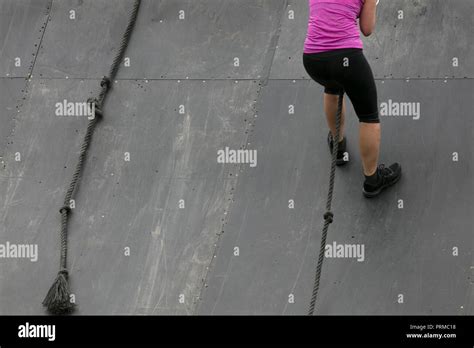 Obstacle Course Rope Pull Hi Res Stock Photography And Images Alamy