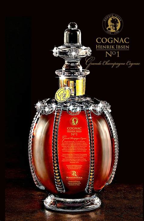 Finest French Cognacs Henrik Ibsen No 1 Grande Champagne Cognac” Is