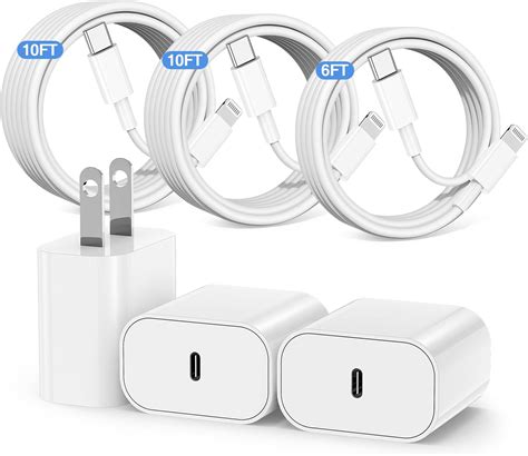 Iphone Fast Charger Iphone Charger Fast Charging 2pack Pd