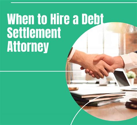 When To Hire A Debt Settlement Attorney Level Financing