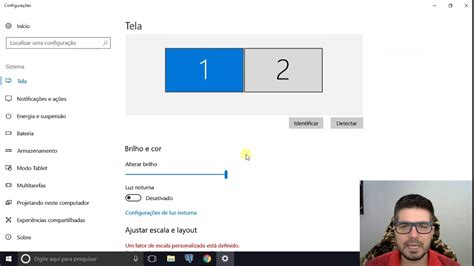 Programar Dois Monitores Configurando Dois Monitores No Windows