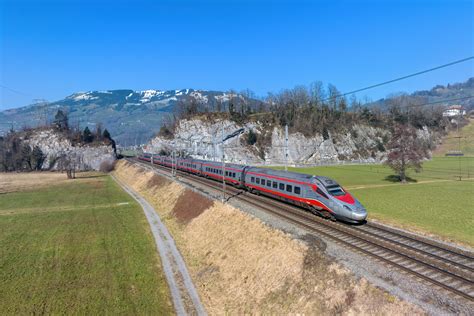 ETR 610 Trenitalia Steinen Als Eurocity Nach Mailand War Flickr