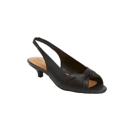 Comfortview Katelyn Slingback Low Heel Womens Dress Shoes Wide Widths Available