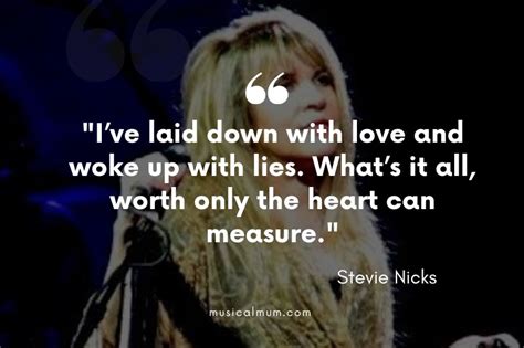 The 10 Best Stevie Nicks Quotes - Musical Mum