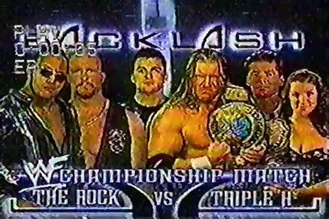 02 WWF Backlash 2000 The Rock vs Triple H versión LaRED Vídeo