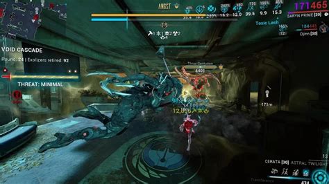 Void Cascade Level Cap Saryn Phenmor Ocucor Warframe Ps