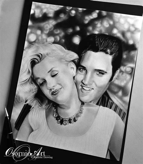 Marilyn Monroe and Elvis Presley by er69ck on DeviantArt