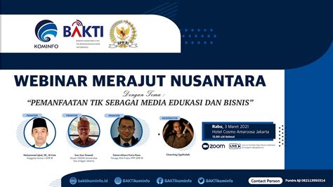 Seminar Merajut Nusantara Dengan Tema Pemanfaatan Tik Sebagai