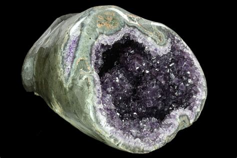 74 Wide Purple Amethyst Geode Uruguay 123784 For Sale