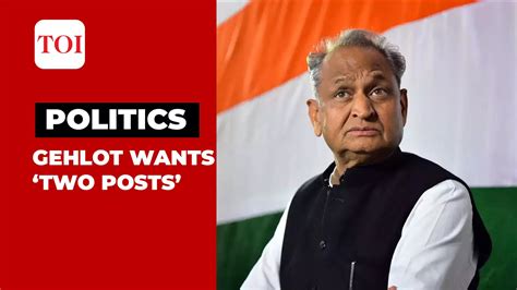 Congress Presidential Polls Why Ashok Gehlot Is Reluctant To Quit As