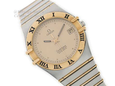 Omega Constellation Cal Steel And Yellow Gold Vintage Watch