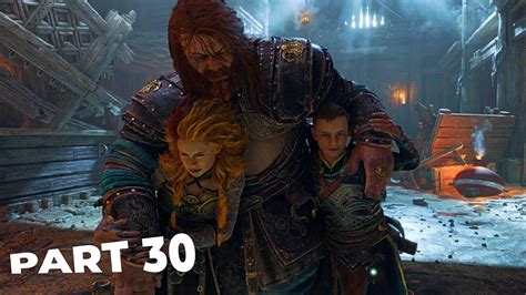 GOD OF WAR RAGNAROK PS5 Walkthrough Gameplay Part 30 Thor Atreus