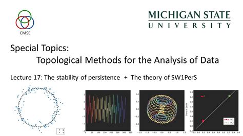 Lecture 17 Topological Methods For The Analysis Of Data YouTube