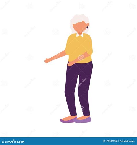 Grandmother Cartoon Vector Design Stock Illustration Illustration Of