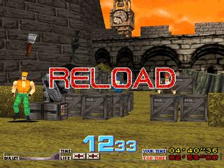 Screenshot Of Time Crisis PlayStation 1996 MobyGames