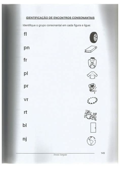 Atividades Corretivas Atividades Encontros Consonantais Corretivo