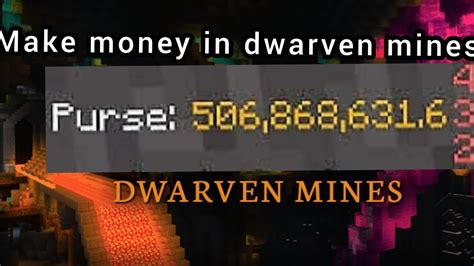 5 New Money Making Methods In Dwarven Mines Hypixel Skyblock YouTube