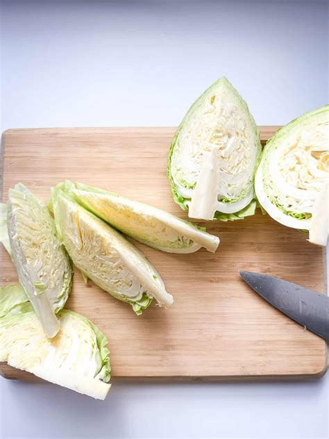 Simple Roasted Cabbage Wedges With Orange Mustard Vinaigrette Natalie Marble Cooks