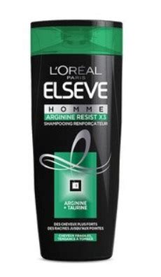 Shampooing Renfor Ateur Elseve Arginine Resist X Homme L Or Al Paris